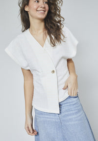 Evela Vest - Cream