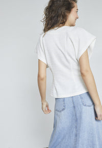 Evela Vest - Cream