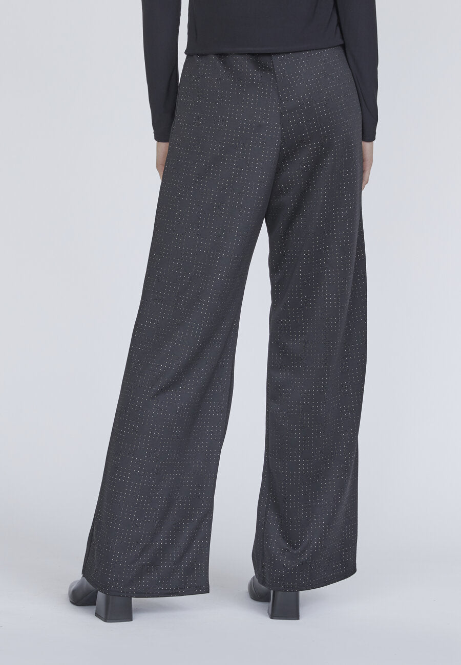 Glut Pant - Black/Gold Dot