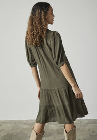 Imsa Dress - Khaki