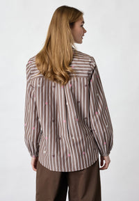 Istea Shirt - Brown Stripes