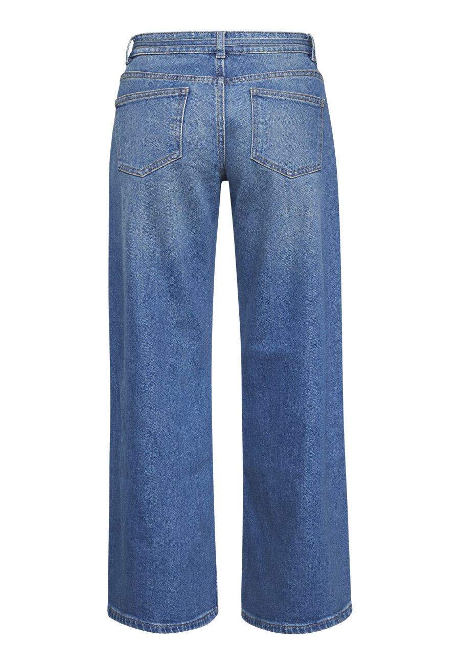 Onea Belt Jeans - Vintage Blue