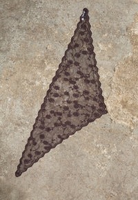 Lace Scarf - Chocolate