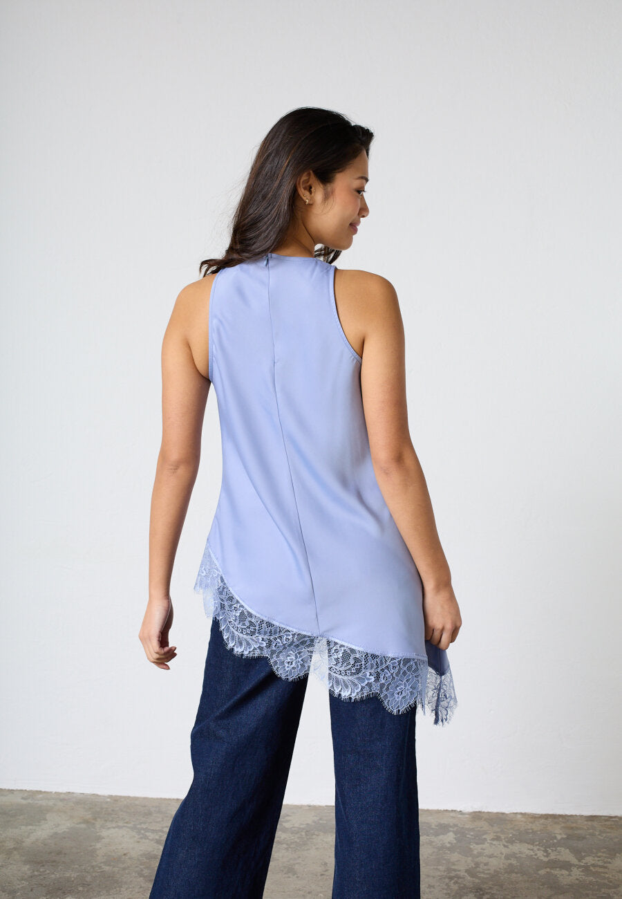 Viol Top - Mid Blue