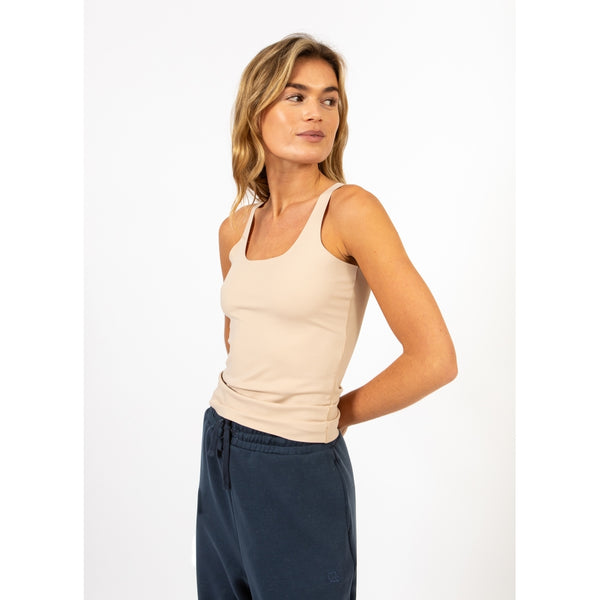 Vida Tank Top - Nude