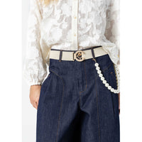 Coster Logo Belt - Creme