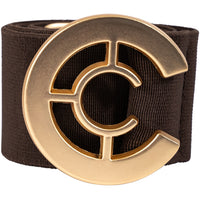 Coster Logo Belt - Chocolate Brown