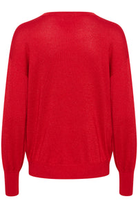 Regina O-neck -  Haute Red