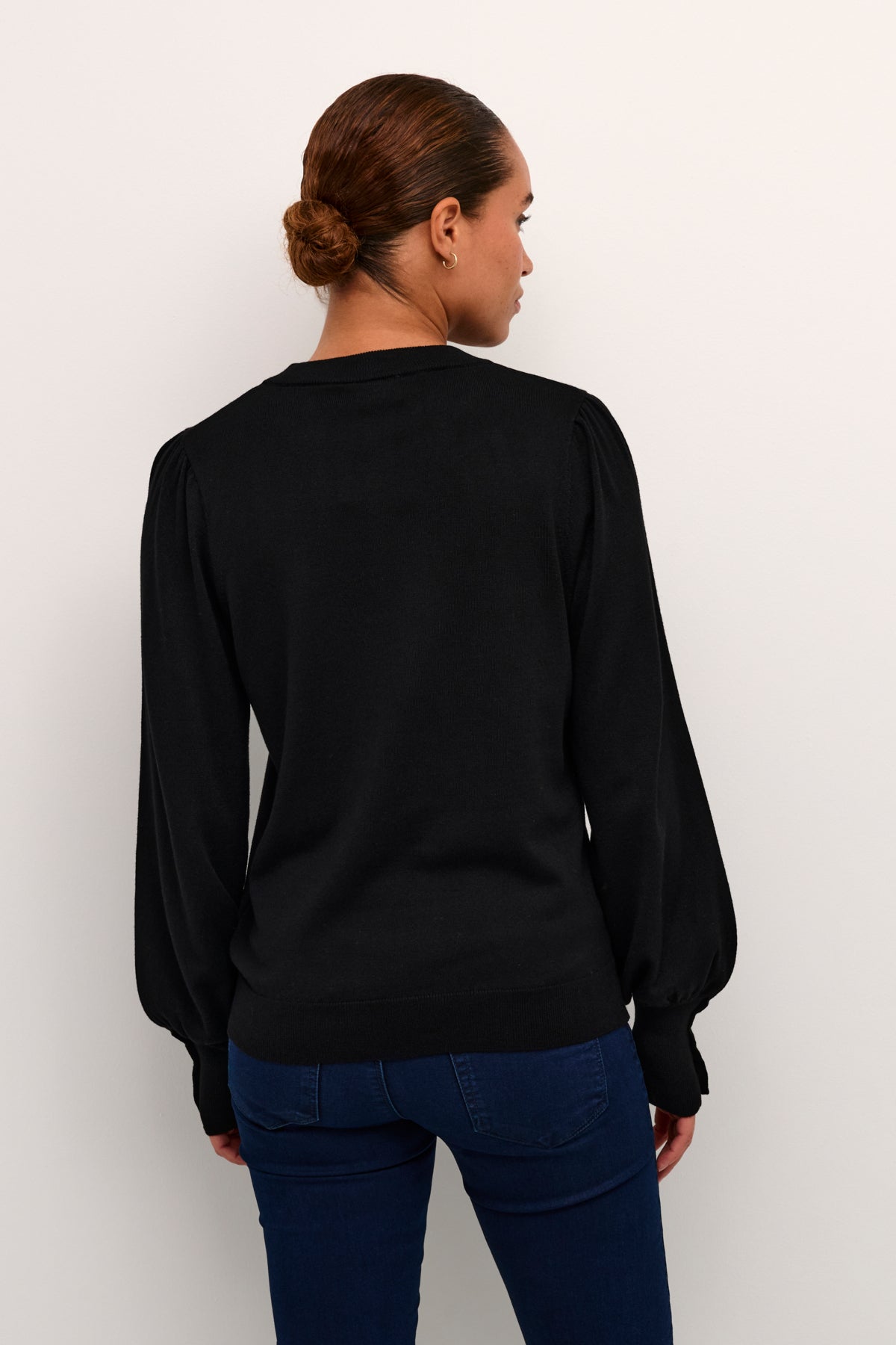 Lizza Knit Roundneck - Black