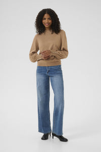 Lizza Knit Roundneck - Toasted