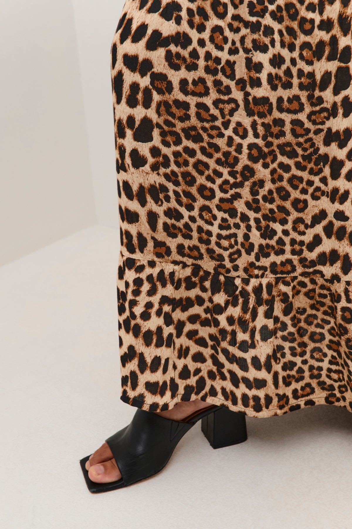 Maxi Smock Skirt - Leo