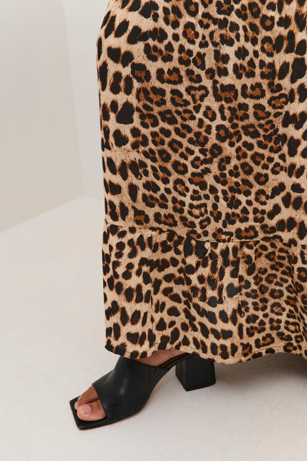 Maxi Smock Skirt - Leo
