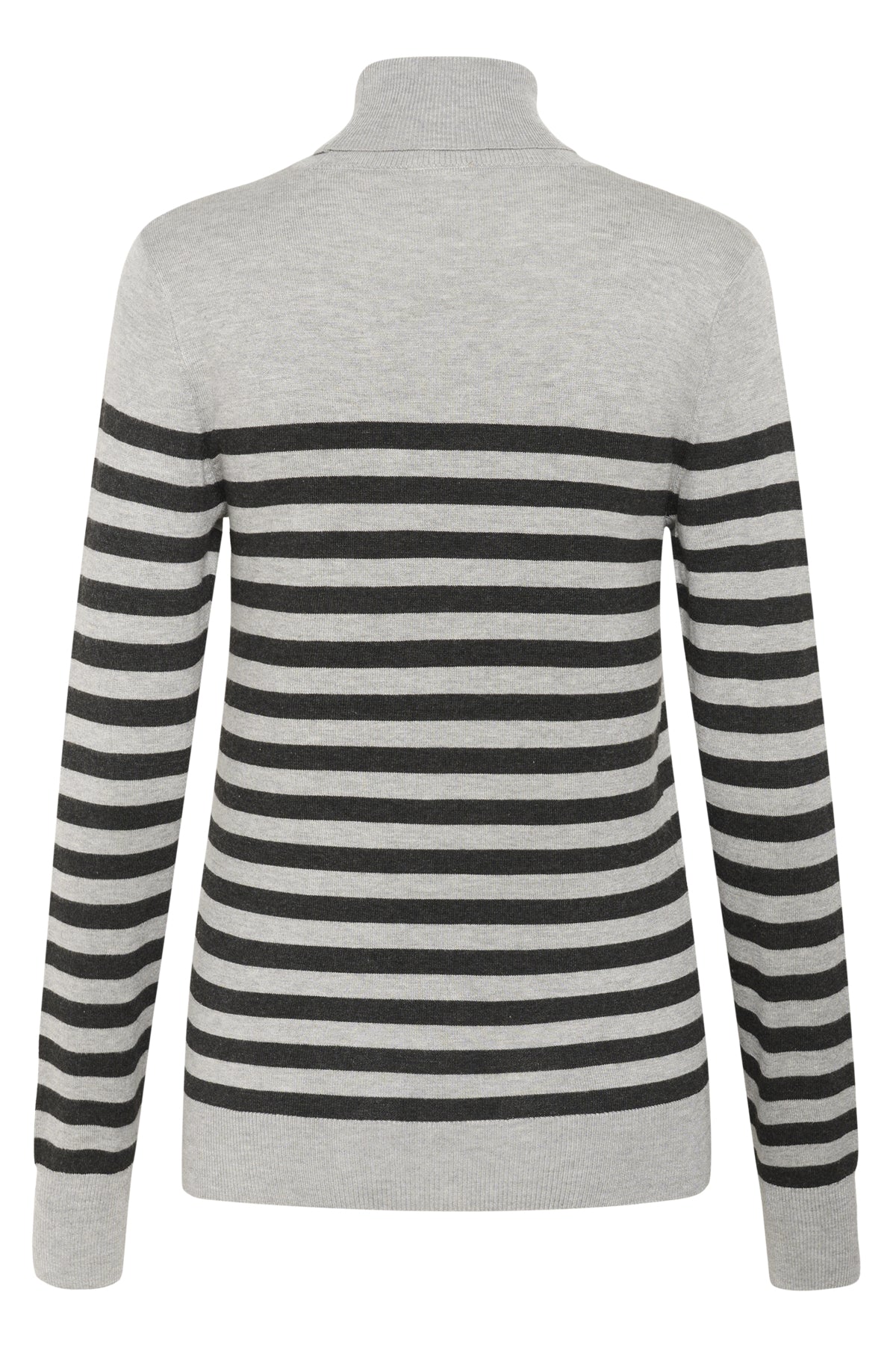 Lizza Rollneck Knit - Stripe