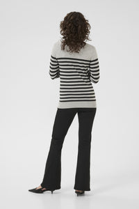 Lizza Rollneck Knit - Stripe