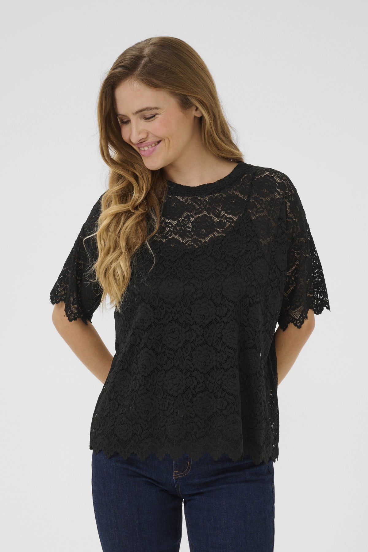 Jaiden Lace T-shirt
