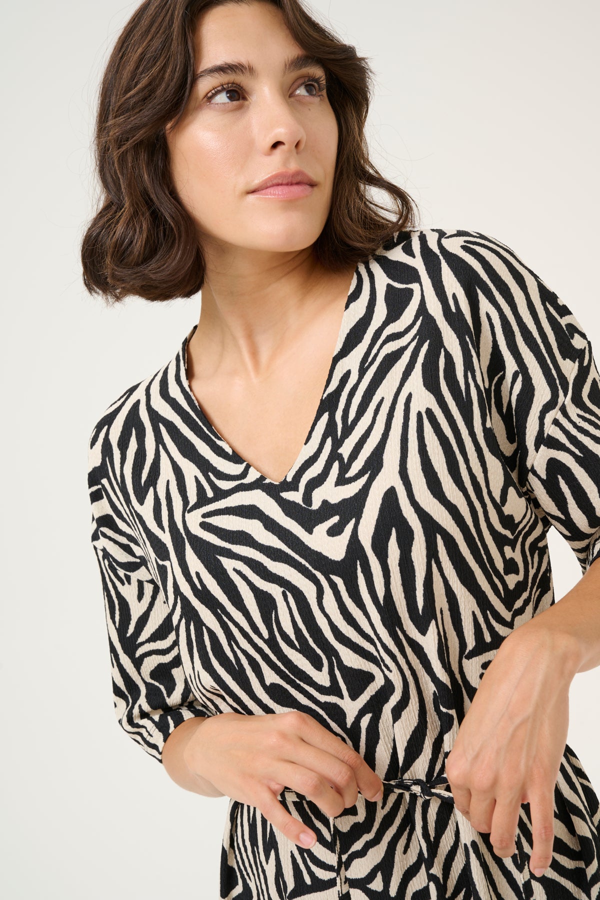 Ivanna Dress - Zebra