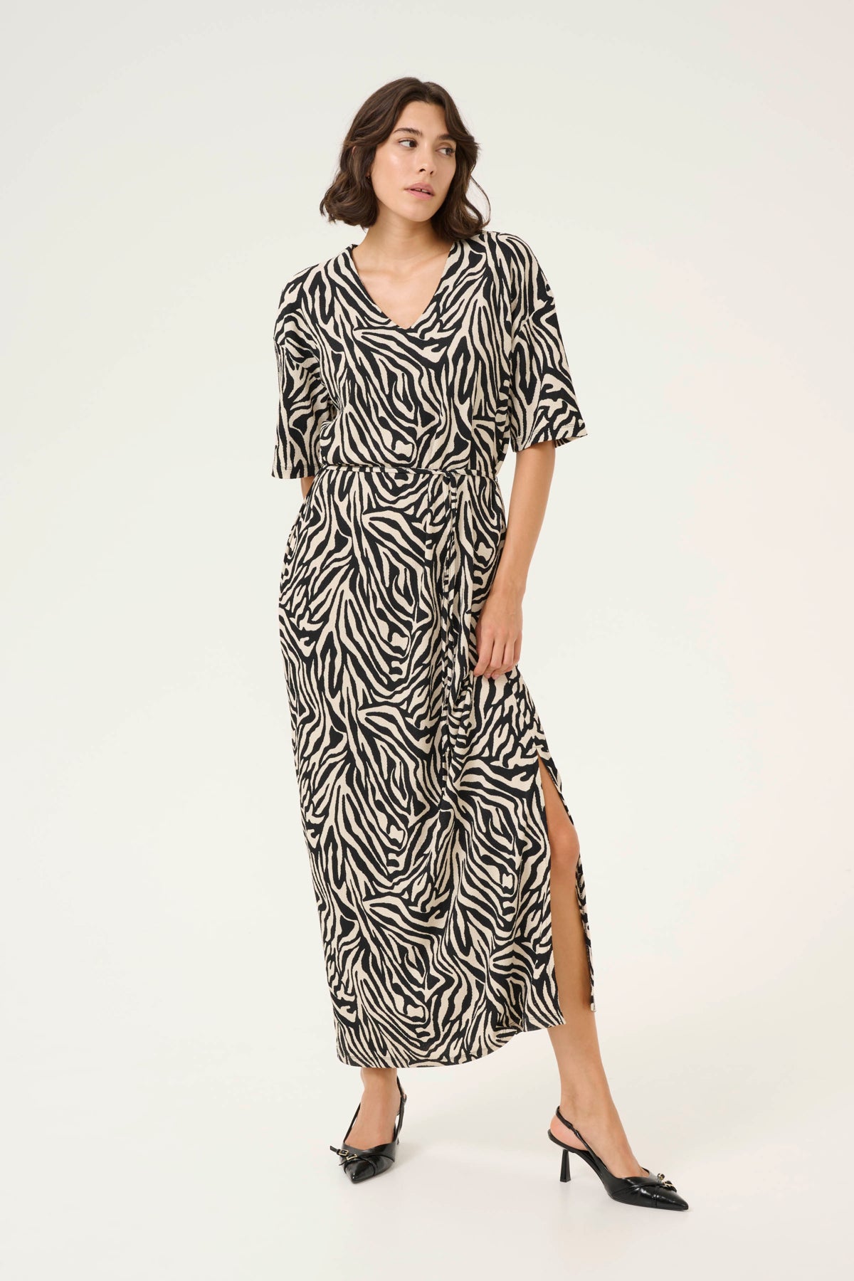 Ivanna Dress - Zebra
