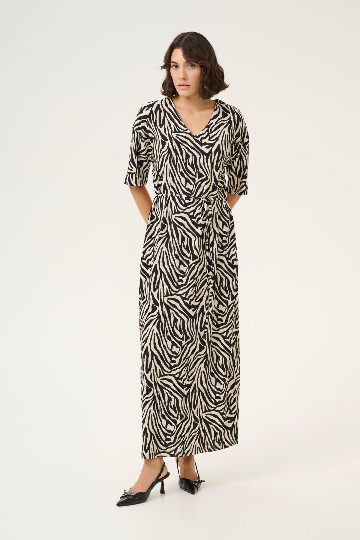 Ivanna Dress - Zebra