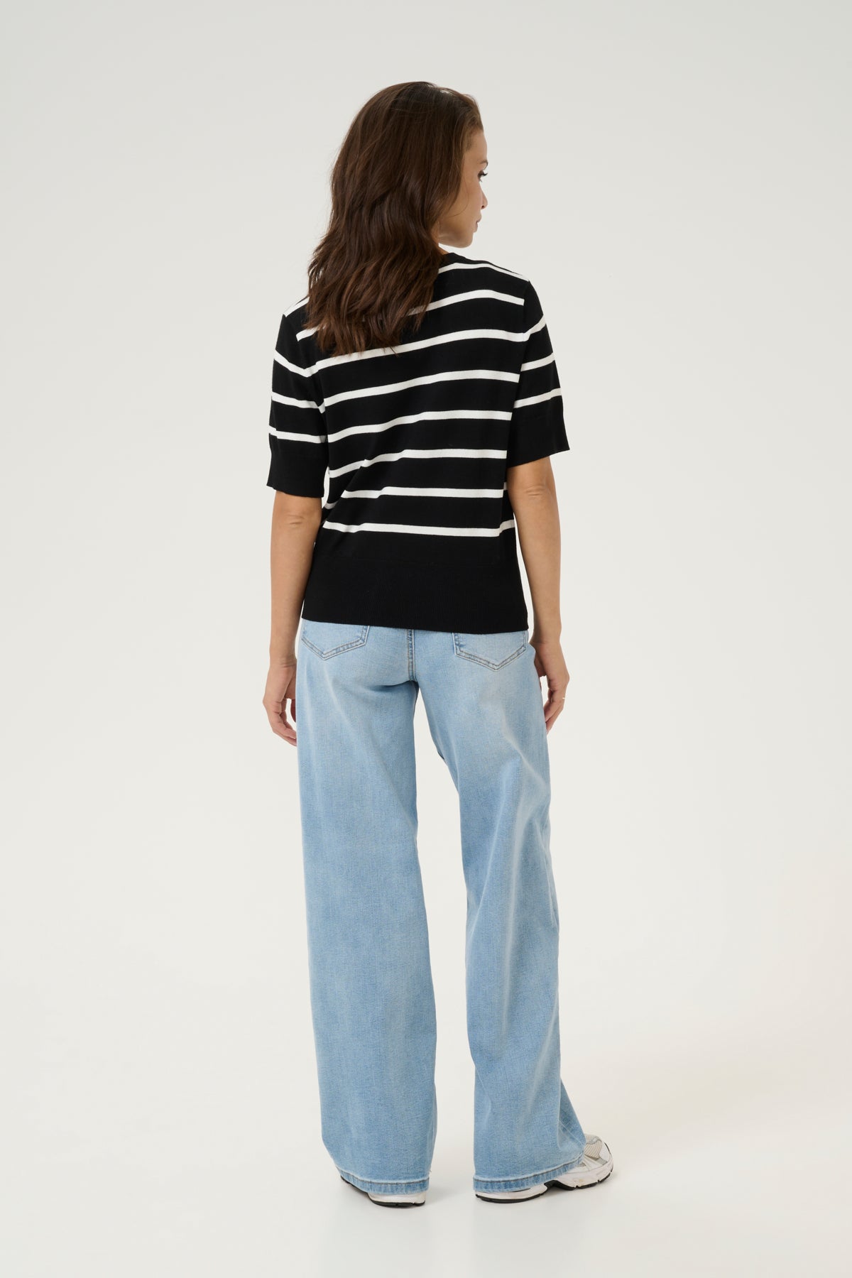 Lizza Cardigan - Black/Chalk