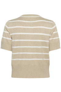 Lizza Cardigan - F. Grey/Chalk