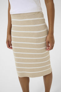 Lizza Skirt - F. Grey/Chalk