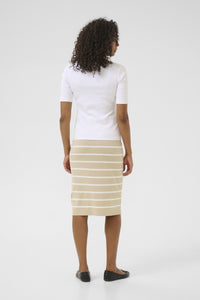 Lizza Skirt - F. Grey/Chalk