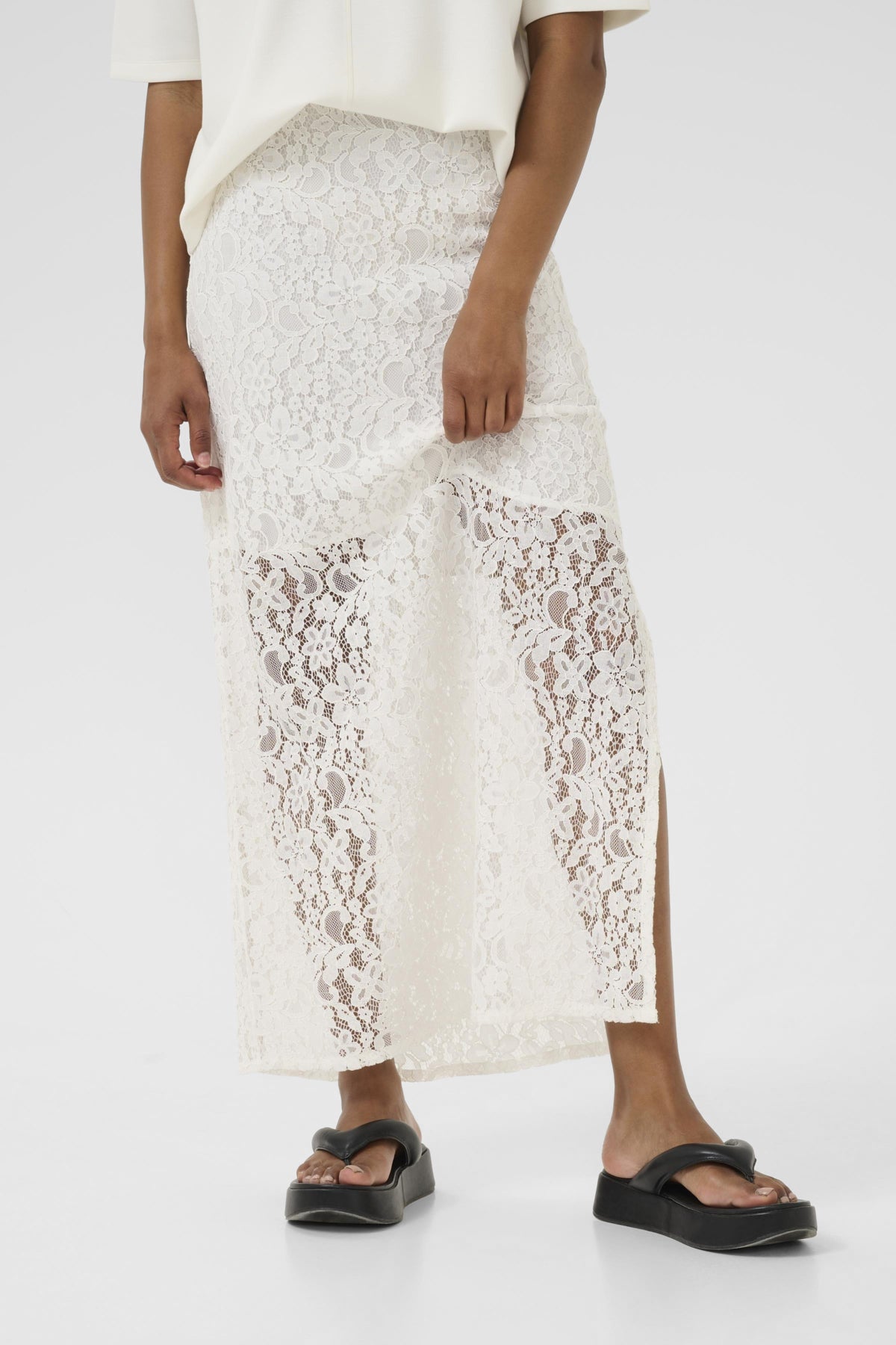 Lora Skirt - Chalk