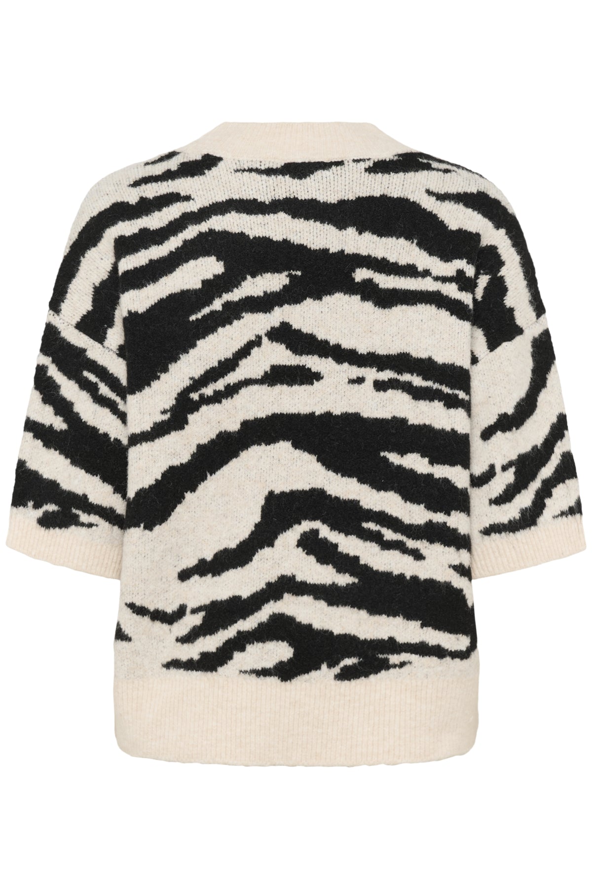 Sandra Knit - Black Animal