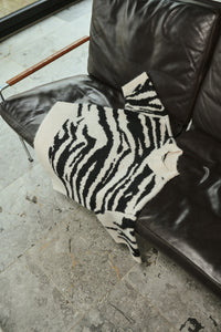 Sandra Knit - Black Animal