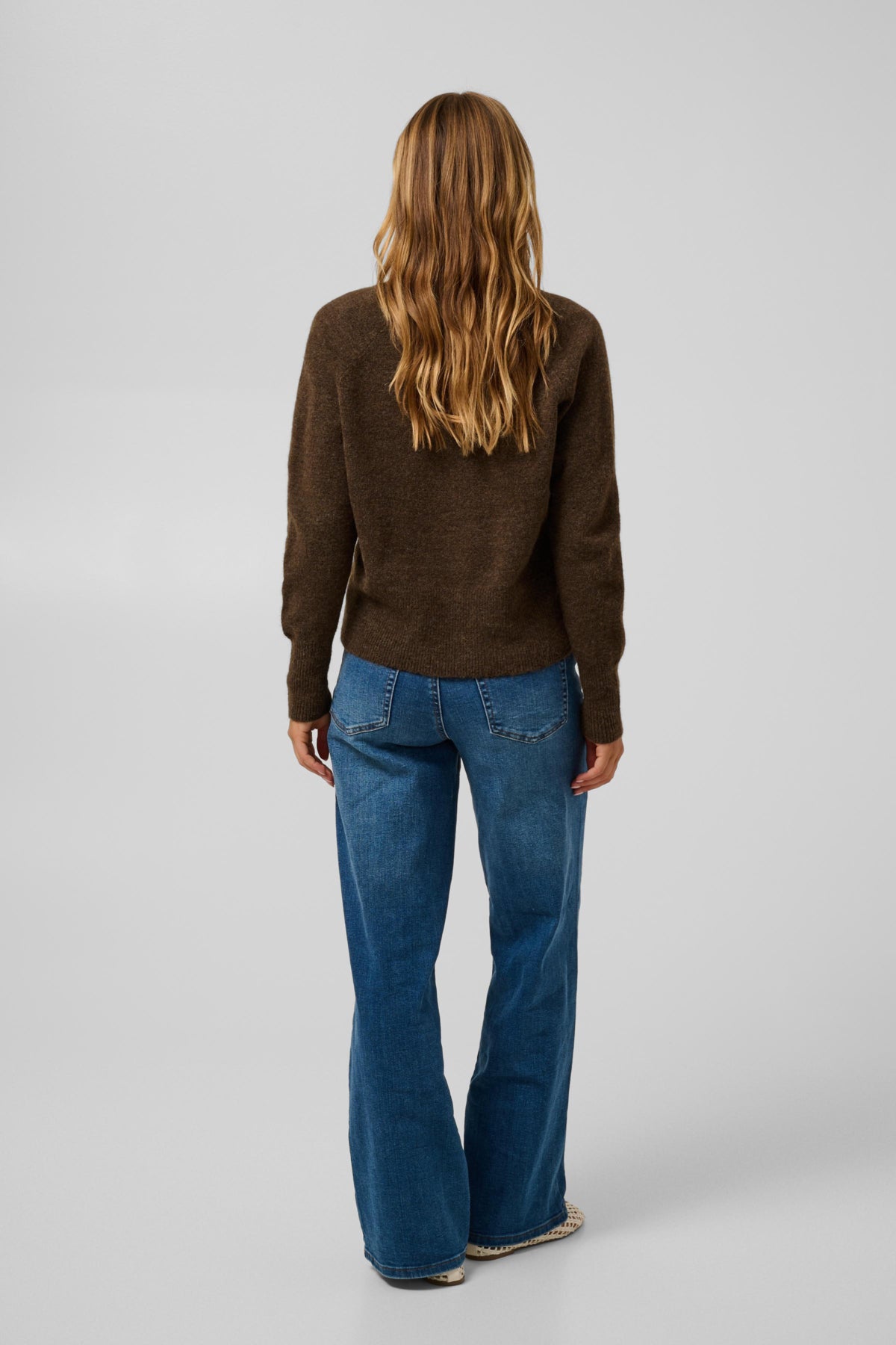 Niel V-Neck Knit - Carafe