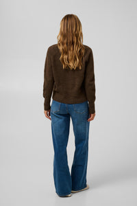 Niel V-Neck Knit - Carafe