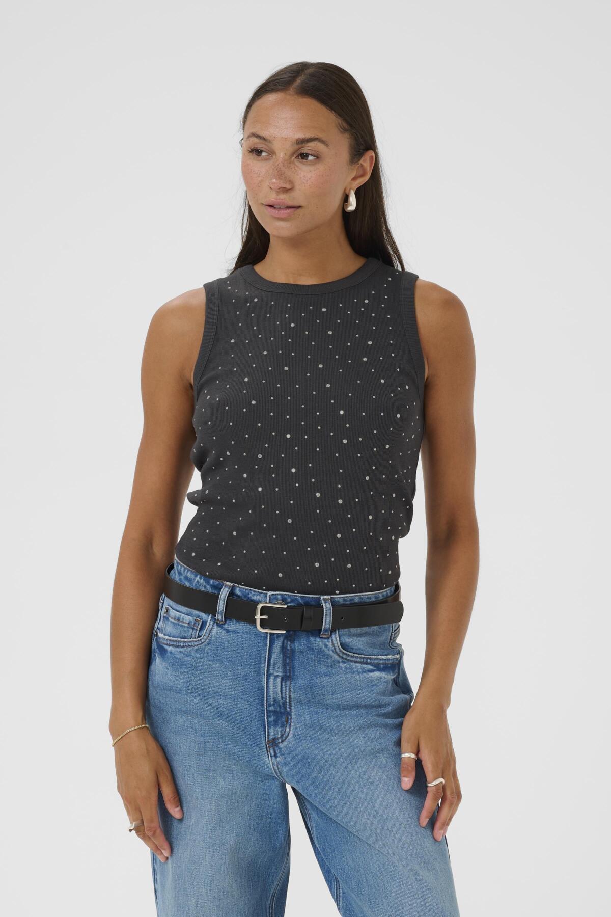 Carna Stone Top - Black Oyster
