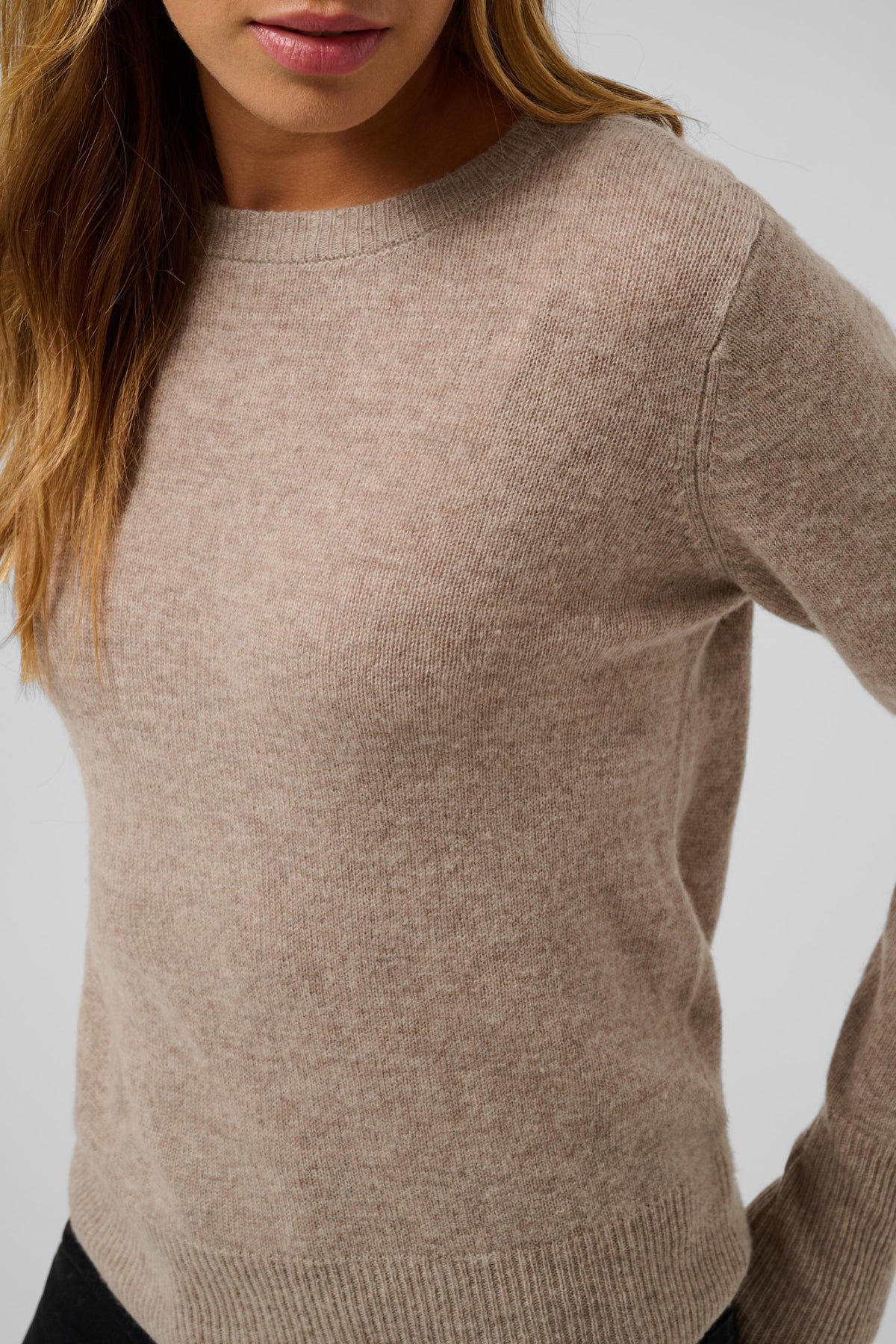 Cashie Knit - Beige Melange