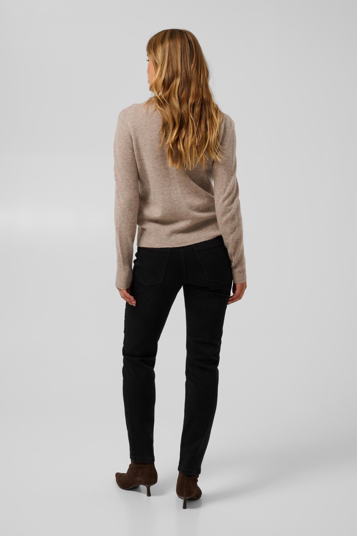 Cashie Knit - Beige Melange