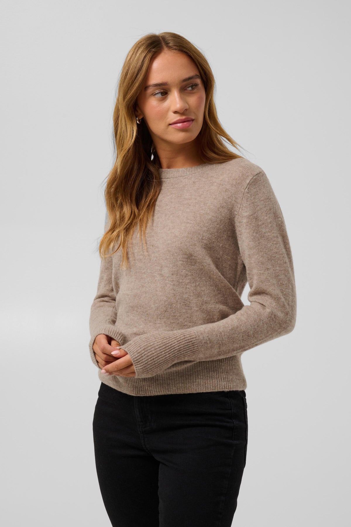 Cashie Knit - Beige Melange