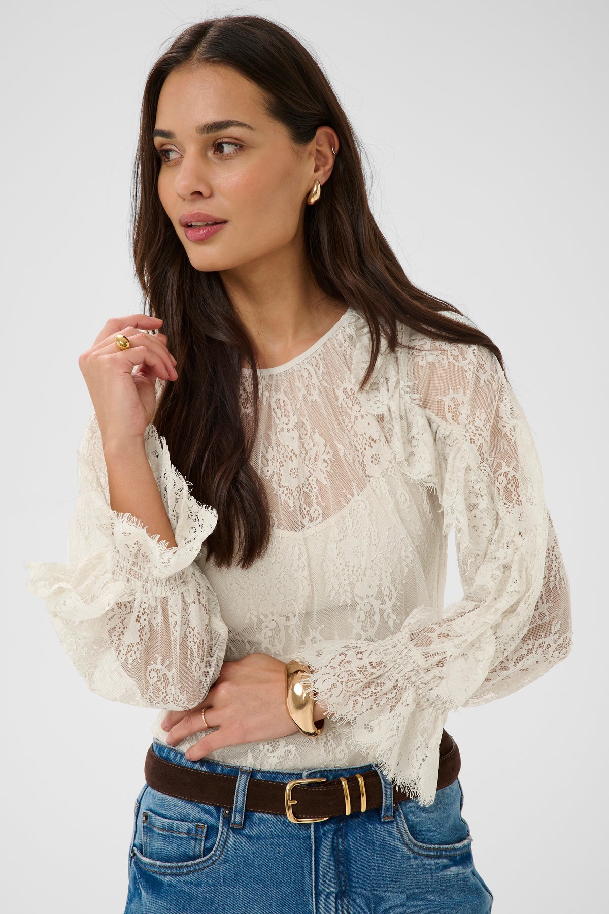 Amelie Lace Blouse