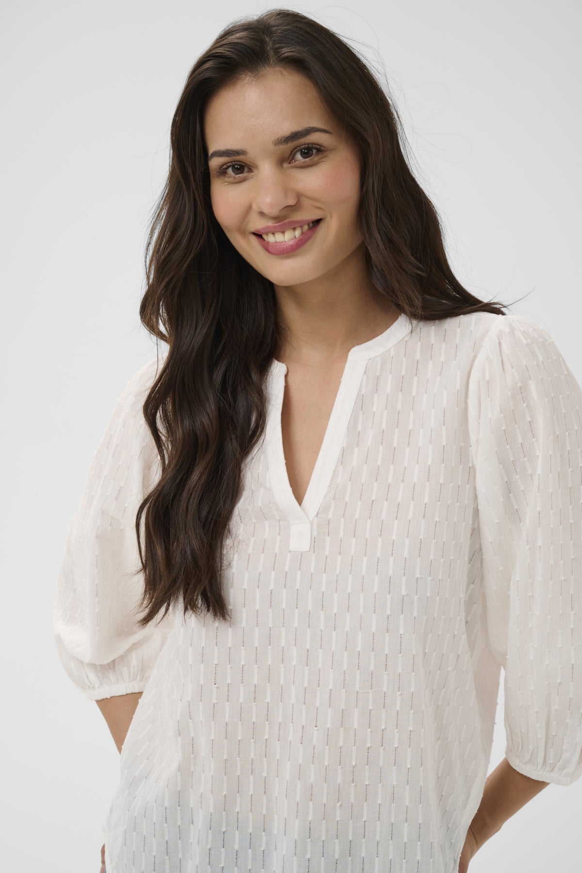 Bea Blouse - Chalk