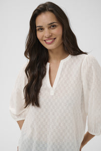 Bea Blouse - Chalk