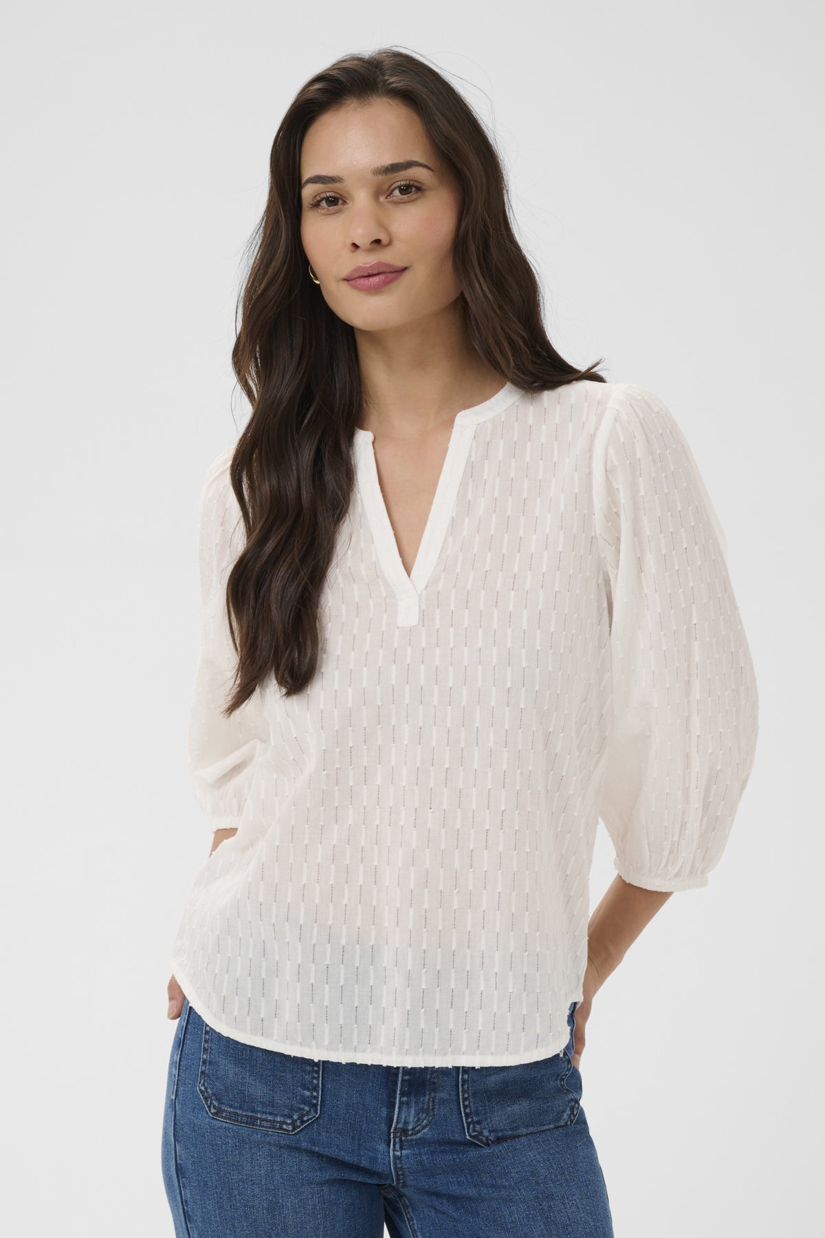 Bea Blouse - Chalk