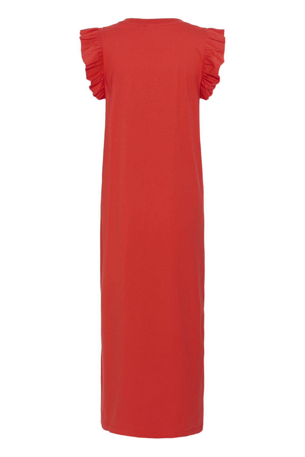 Celina Dress - Poppy Red