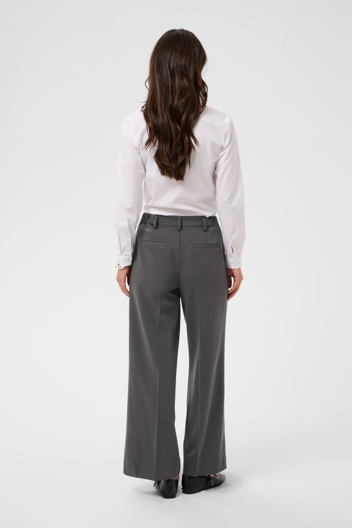 Sakura Wide Pants - Dark Grey