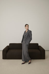 Sakura Wide Pants - Dark Grey