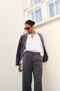 Sakura Wide Pants - Dark Grey