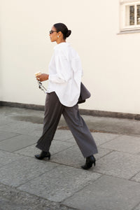Sakura Wide Pants - Dark Grey