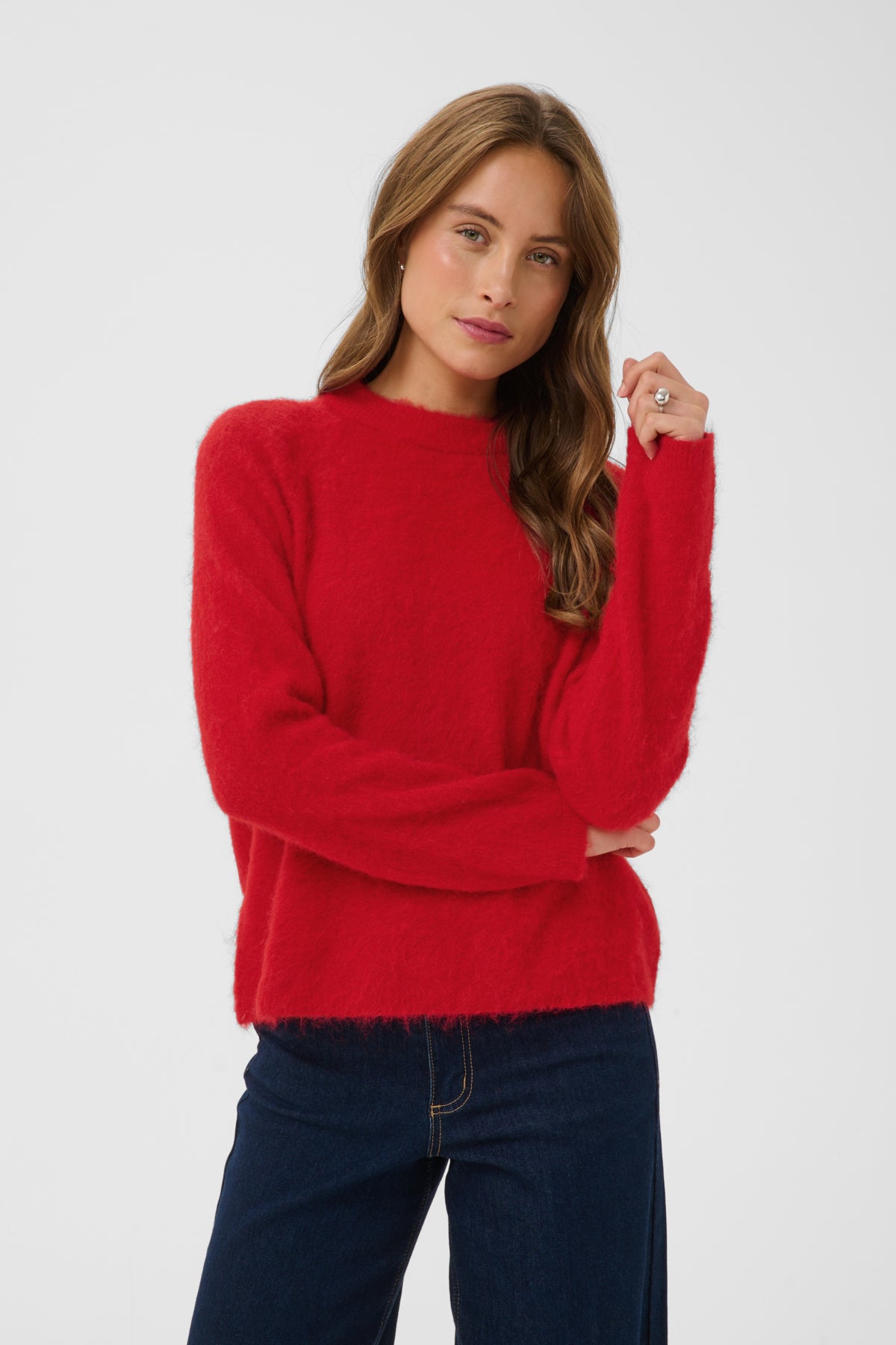 Jordan Knit - Crimson