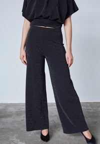 Glut Pant - Black/Silver/Sparkle