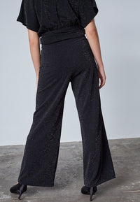 Glut Pant - Black/Silver/Sparkle