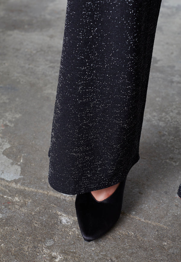 Glut Pant - Black/Silver/Sparkle