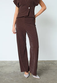 Glut Pants - Chocolate/Silver