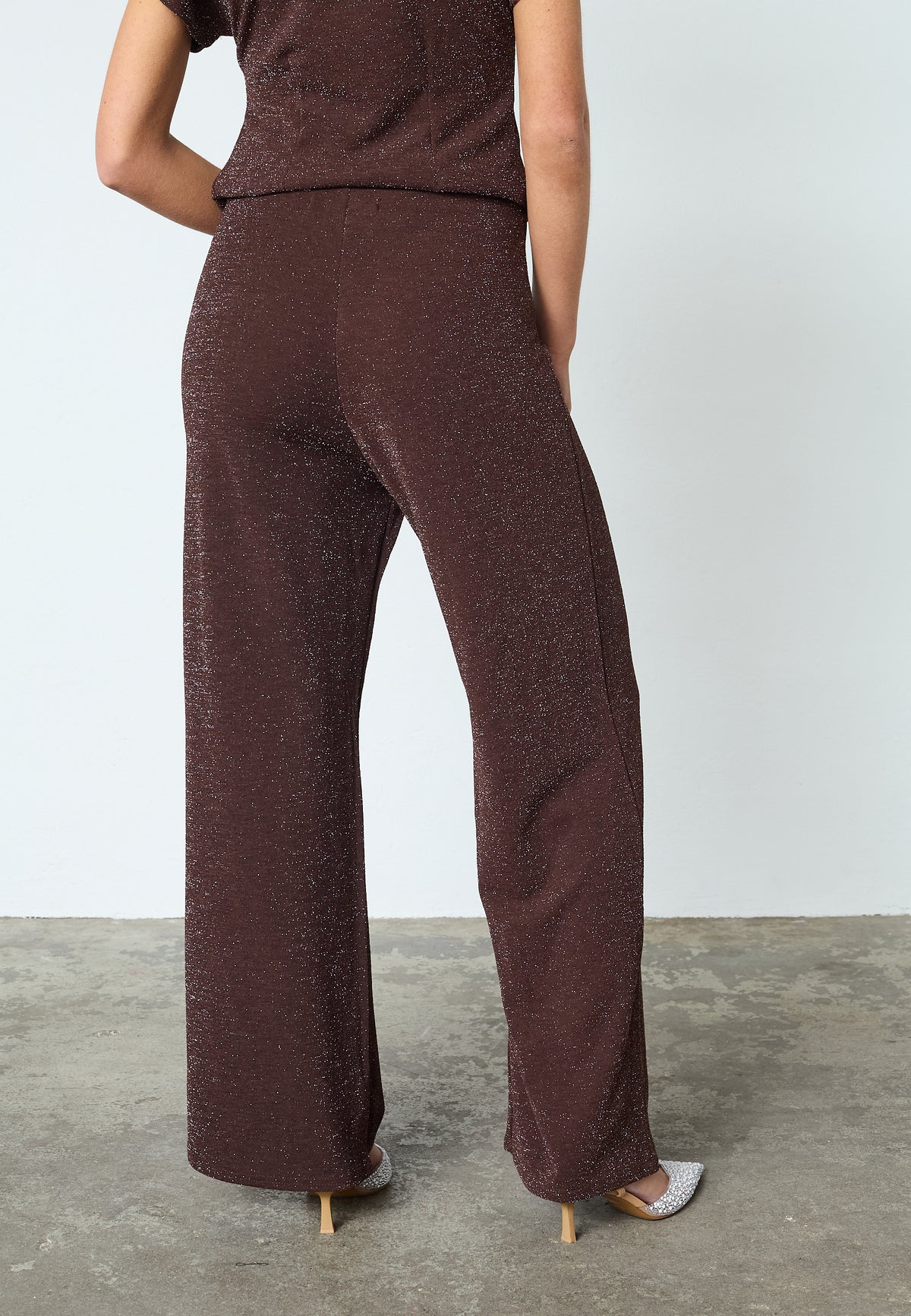Glut Pants - Chocolate/Silver